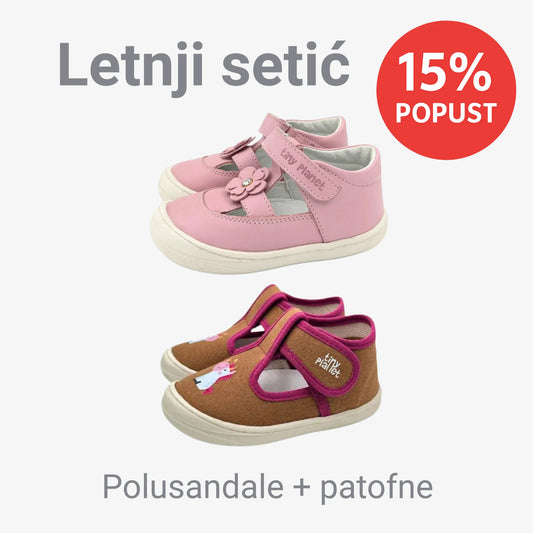 Letnji setić – ZAZA Pink + RUMI Beige Unicorn