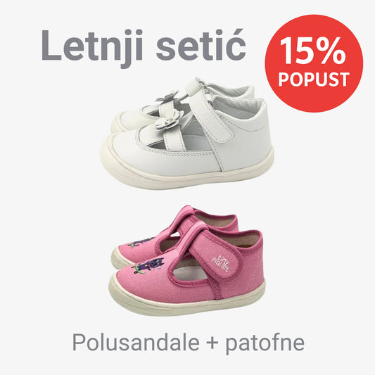 Letnji setić – ZAZA White + RUMI Pink Cat