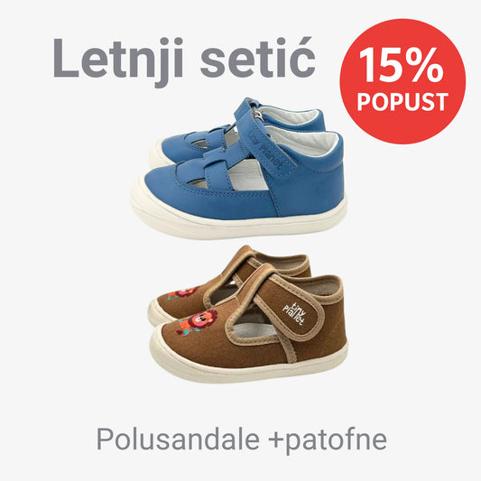 Letnji setić – ZAZA Blue + RUMI Beige Lion