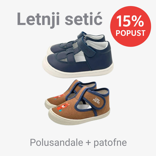 Letnji setić – ZAZA Navy + RUMI Beige Tiger