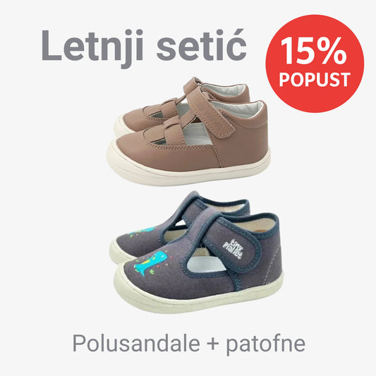 Letnji setić – ZAZA Choco + RUMI Grey Dino